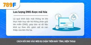 Cách đổi DNS vào web bị chặn